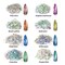 LET'S RESIN Chameleon Chunky Flakes, Resin Supplies-8 Color Intense Colorshift Pigment Powder For Resin Crafts/Tumblers, Chrome Powder Iridescent Eyeshadow Flakes For Nail Art/Paints/Soap Making